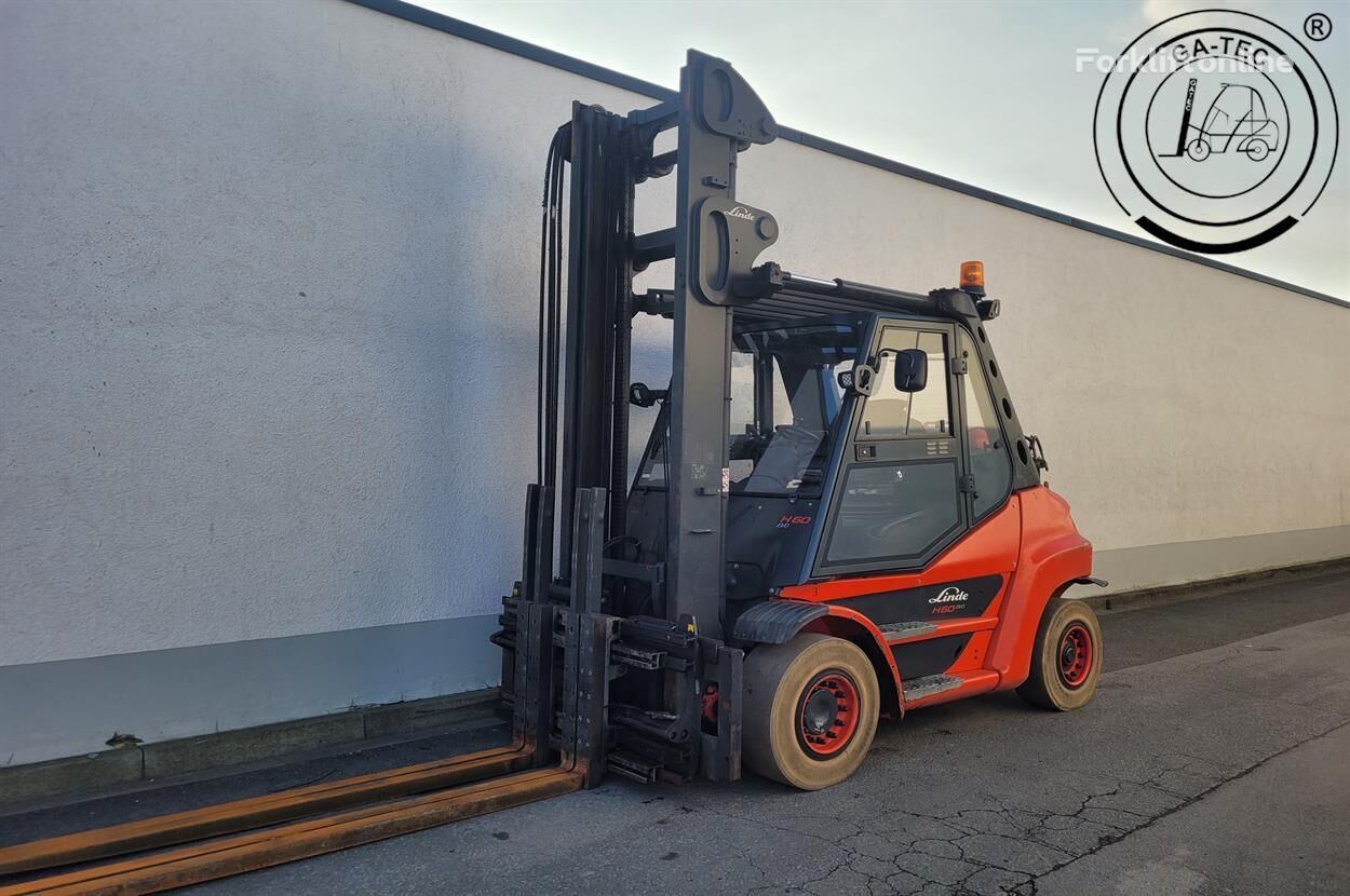 Linde H60T diesel forklift