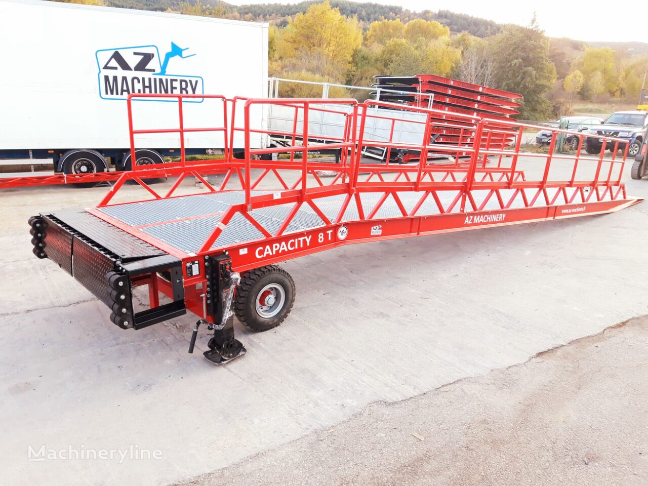 new AZ-Machinery EASY XL-OTC mobile ramp