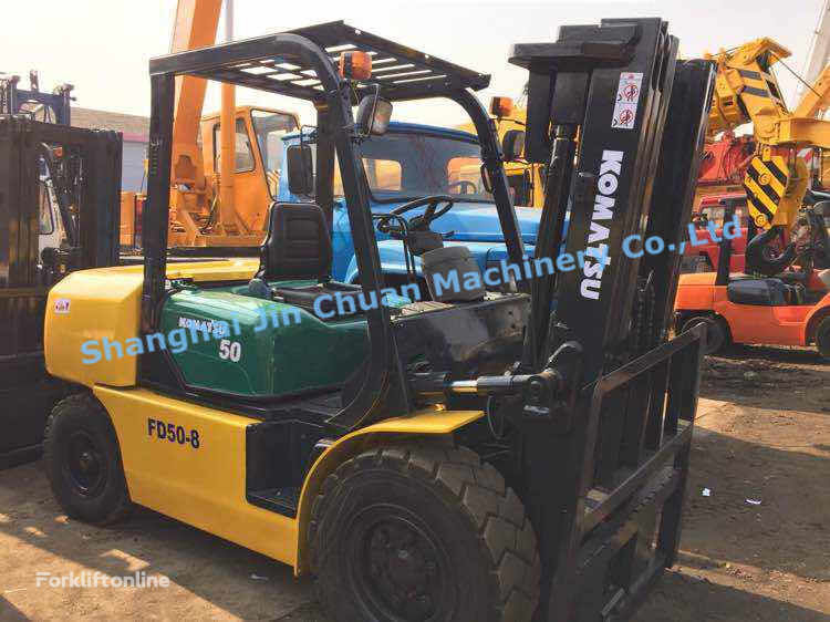 Komatsu FD50-8  rough terrain forklift